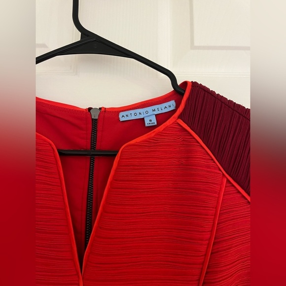 ANTONIO MELANI Red Dress - Picture 3 of 5